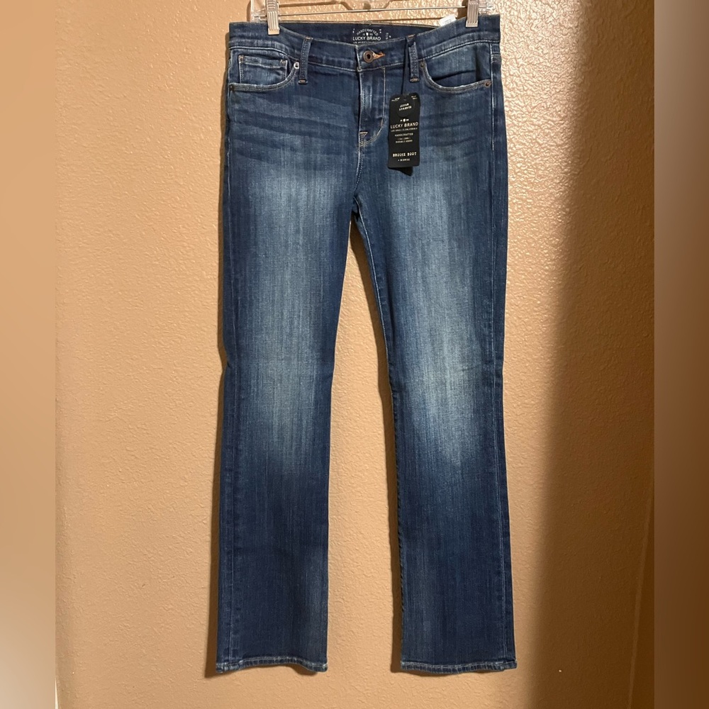 Lucky Brand Women's Straight Leg Blue Jeans